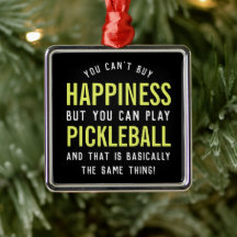 Pickleball is Geluk Funny Pickleball Cadeau