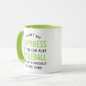 Pickleball is geluk mok (Voorkant links)