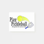 Pickleball is goed voor je ziel post-it® notes (Voorkant)
