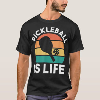 Pickleball is het leven 490 t-shirt