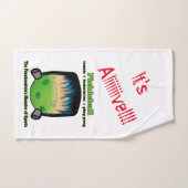 Pickleball is het monster van sport van Frankenste Handdoek (Handdoek)