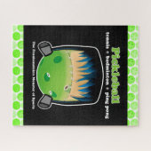 Pickleball is het monster van sport van Frankenste Legpuzzel (Horizontaal)