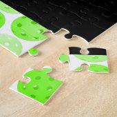 Pickleball is het monster van sport van Frankenste Legpuzzel (Zijkant)