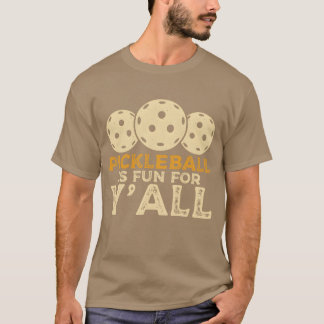 Pickleball is leuk voor jullie paddle sporten vint t-shirt