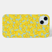 Pickleball is Leven - Geel op Lichtblauw Case-Mate iPhone Case (Achterkant (horizontaal))