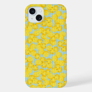 Pickleball is Leven - Geel op Lichtblauw iPhone 15 Plus Case