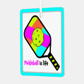 Pickleball is leven ornament (Voorkant links)