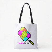 Pickleball is Leven Tote Tas