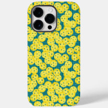 Pickleball is Life - Geel op Blauwgroen