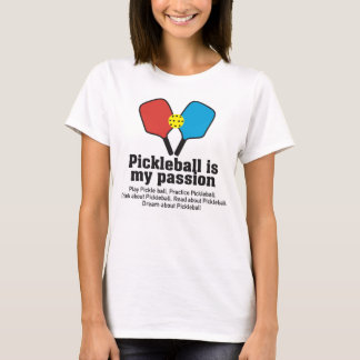 Pickleball is mijn passie t-shirt