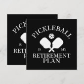 pickleball is mijn pensioenplan (Voorkant / Achterkant)