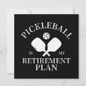 pickleball is mijn pensioenplan (Achterkant)