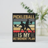 Pickleball Is Mijn Pensioenplan Funny Pickleball (Staand voorkant)