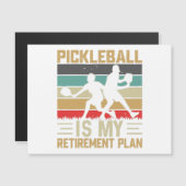 Pickleball is mijn pensioenplan Grappige Picklebal (Voorkant / Achterkant)