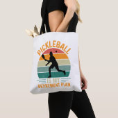 Pickleball Is Mijn Pensioenplan Tote Bag (Dichtbij)