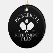 pickleball is mijn pensioenplant keramisch ornament (Links)