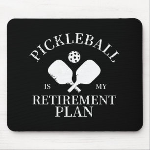 pickleball is mijn pensioenplant muismat