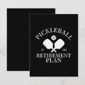 Pickleball is mijn plant informatiekaartje (Voorkant / Achterkant)