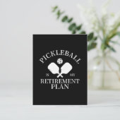 Pickleball is mijn plant informatiekaartje (Staand voorkant)