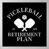 Pickleball is mijn plant poster (Voorkant)