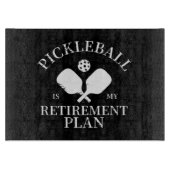 Pickleball is mijn plant snijplank (Voorkant)