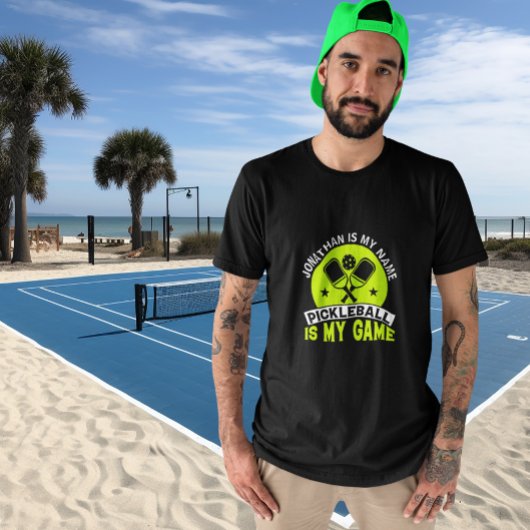 Pickleball is mijn spel gepersonaliseerd  t-shirt