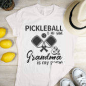 Pickleball is mijn spel Oma is mijn naam T-shirt