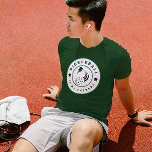Pickleball Is Mijn Therapie - Grappige Pickleball T-shirt