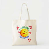 PICKLEBALL is mijn Valentijn Tote Bag (Voorkant)