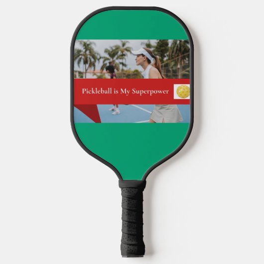 Pickleball Is My Superpower Pickleball Paddle (Voorkant)