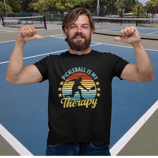 Pickleball is my Therapy funny Pickleball T-shirt