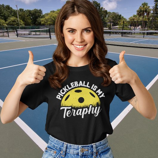 Pickleball is my Therapy pickleball T-shirt
