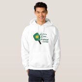 Pickleball is serieus hoodie (Voorkant volledig)