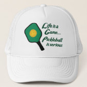 Pickleball is serieus trucker pet (Voorkant)