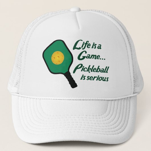 Pickleball is serieus trucker pet (Voorkant)