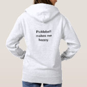 Pickleball Jackolantern Sweatshirt (Achterkant)