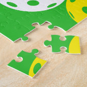 Pickleball Jigsaw Puzzle. Ballen, ballen, ballen! Legpuzzel (Zijkant)