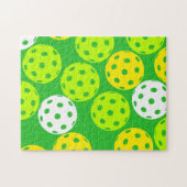 Pickleball Jigsaw Puzzle. Ballen, ballen, ballen! Legpuzzel (Horizontaal)