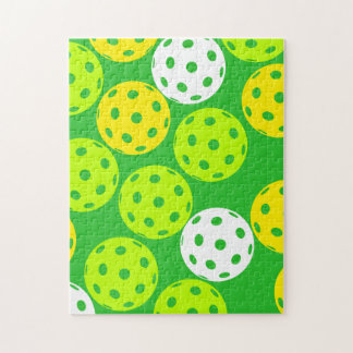 Pickleball Jigsaw Puzzle. Ballen, ballen, ballen! Legpuzzel