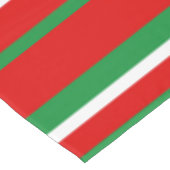 Pickleball Joy Kerstfeest Rood Groen Kerstman Tafelkleed (Gekanteld)