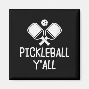 Pickleball jullie grappige paddle bal pickle magneet