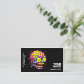 Pickleball Junkie - grappig pickleball Visitekaartje (Staand voorkant)