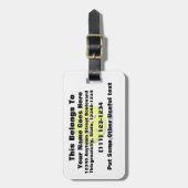 pickleball just ball n text.png bagagelabel (Voorkant verticaal)