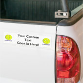 pickleball just ball n text.png bumpersticker (Op Truck)