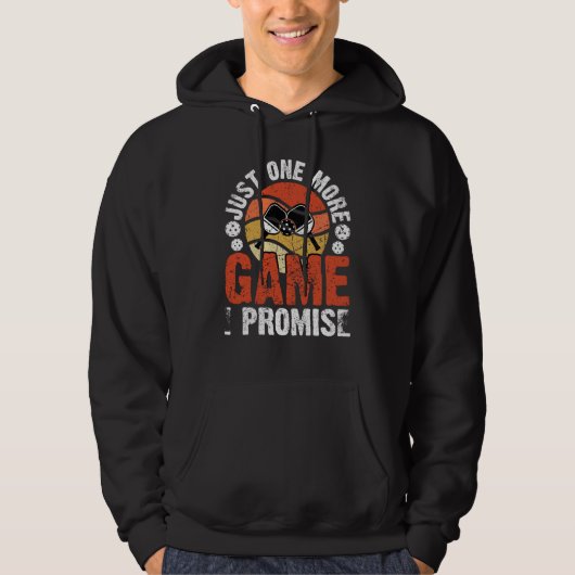 Pickleball Just One More Game I Promise Hoodie (Voorkant)