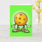 Pickleball Kaart (Gele Bloem)