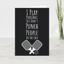 Pickleball Kaarten Leuke Pickleballer Sport Speler