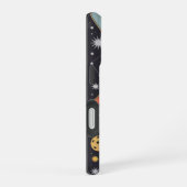 Pickleball Kampeer Vibes Met Sterrenbeelden iPhone 16 Hoesje (Rechterkant)