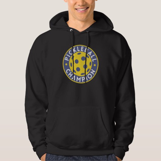 Pickleball Kampioen Hoodie (Voorkant)