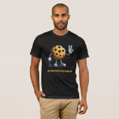 Pickleball Kampioen in Baseball Speler Beste Gift T-shirt (Voorkant volledig)